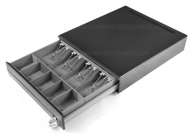 Çin Çelik Konstrüksiyon Metal Nakit Çekmece / POS Güvenlik Nakit Çekmecesi USB Bağlantı Noktalı 400A Fabrika
