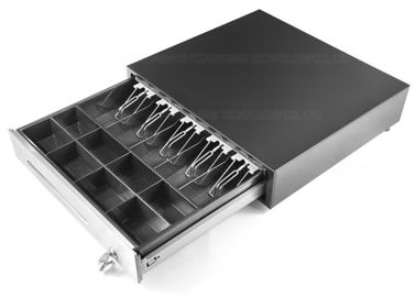 Çin 8C Heavy Duty Cash Drawer USB Interface / Metal Cash Box With Slot 9.9 KG 460H Fabrika