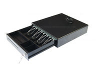 Çin Siyah Beyaz Elektronik Nakit Çekmece / Kompakt Kasa Dikey Çekmece 13.2 İnç 335 mm şirket